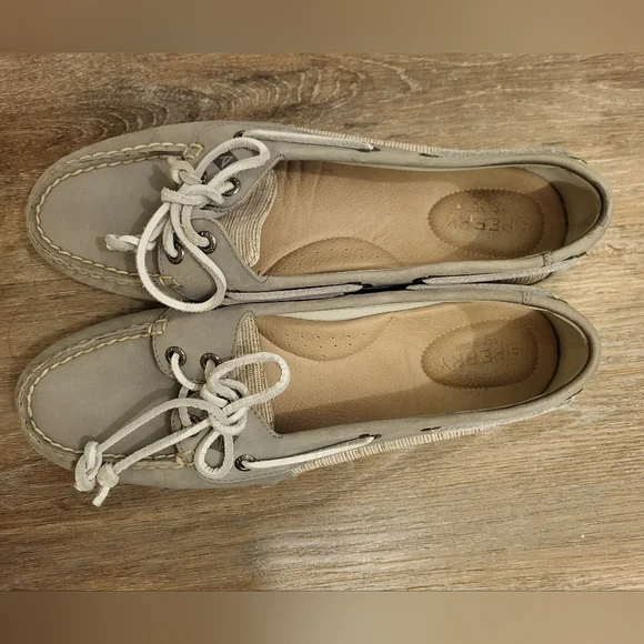Sperry Firefish Boat Shoe Grey Size 9 - Picture 3 of 10